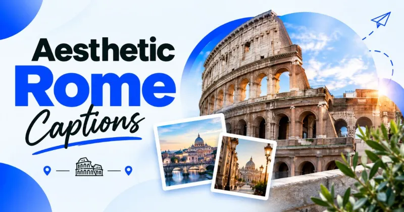 Aesthetic Rome Captions